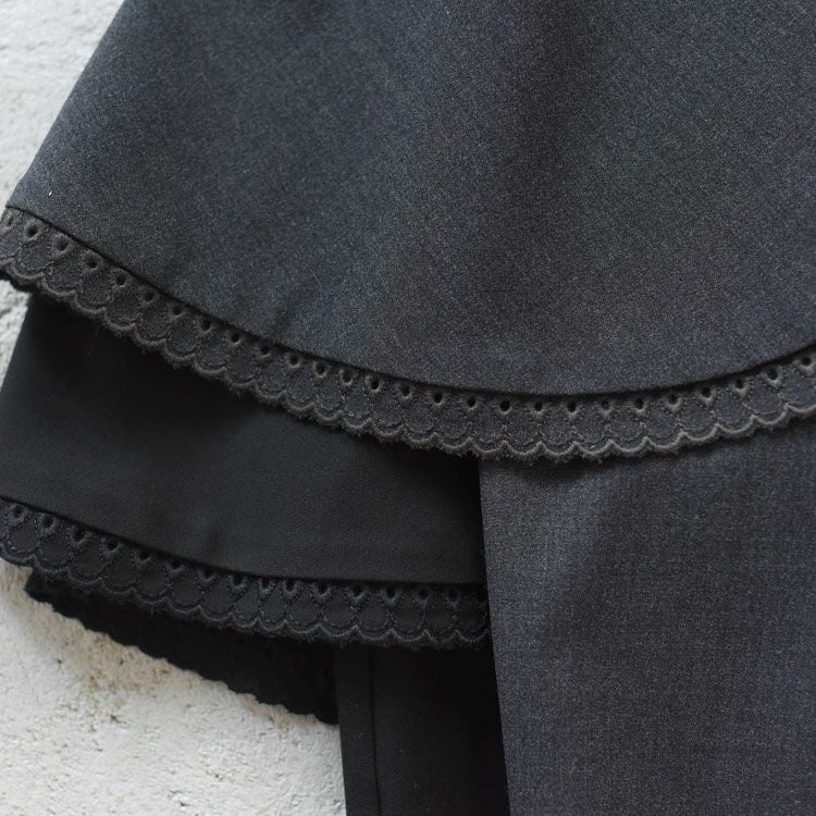 scallop cape set pants スカラップ ケープ セットパンツ