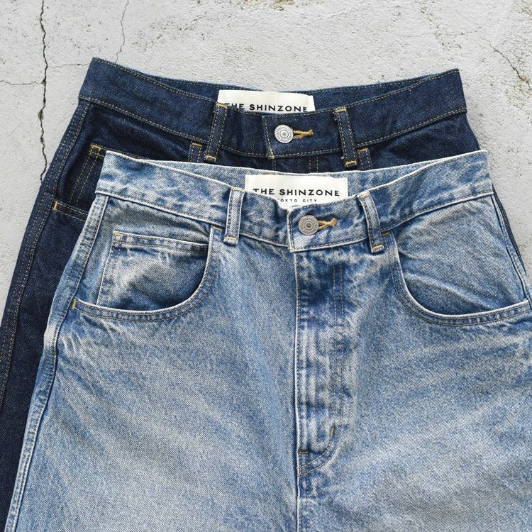 NEW CARROT DENIM PANTS ニューキャロットデニムパンツ/25SMSPA03/THE
