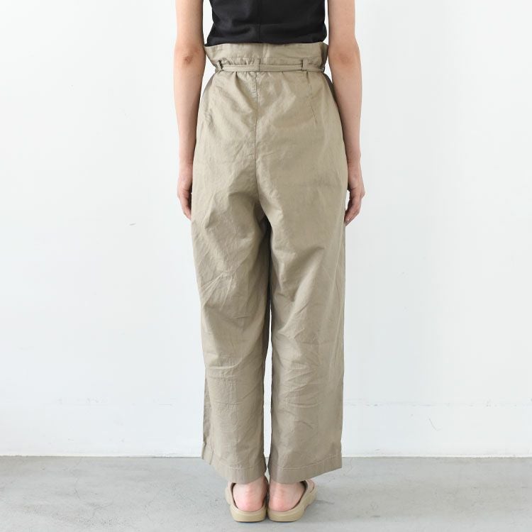 cotton linen wide volume pants コットンリネン ワイドボリュームパンツ