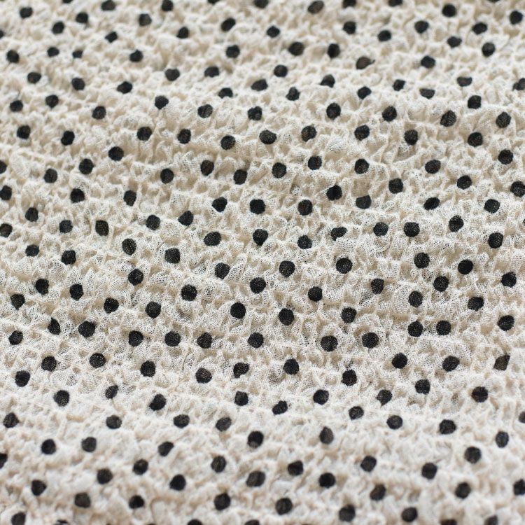 Vneck Dot Blouse Vネック ドットブラウス