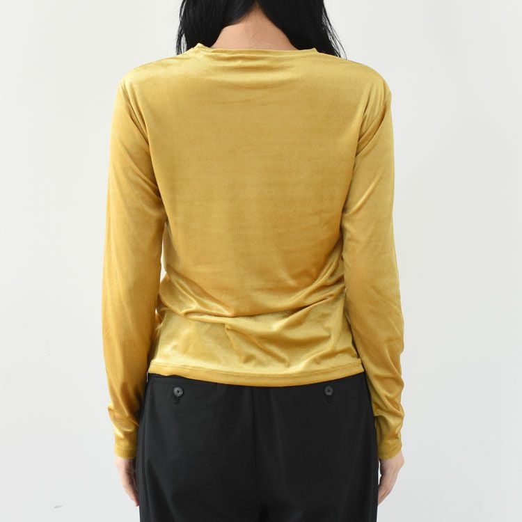 SALE 20％OFF】VELOUR LONG SLEEVE TEE ベロアロングスリーブTEE