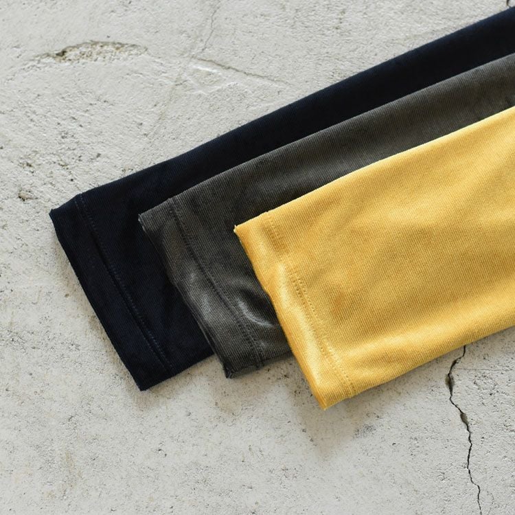 VELOUR LONG SLEEVE TEE ベロアロングスリーブTEE