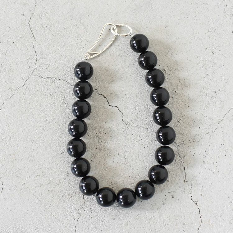 Volume Blackball Necklace ボリュームブラックボールネックレス