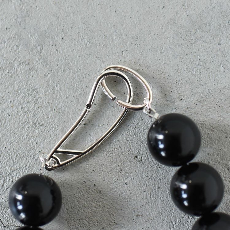 Volume Blackball Necklace ボリュームブラックボールネックレス