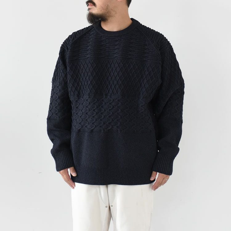 SALE 20％OFF】Crew Neck Sweater クルーネックセーター/S25FJ014