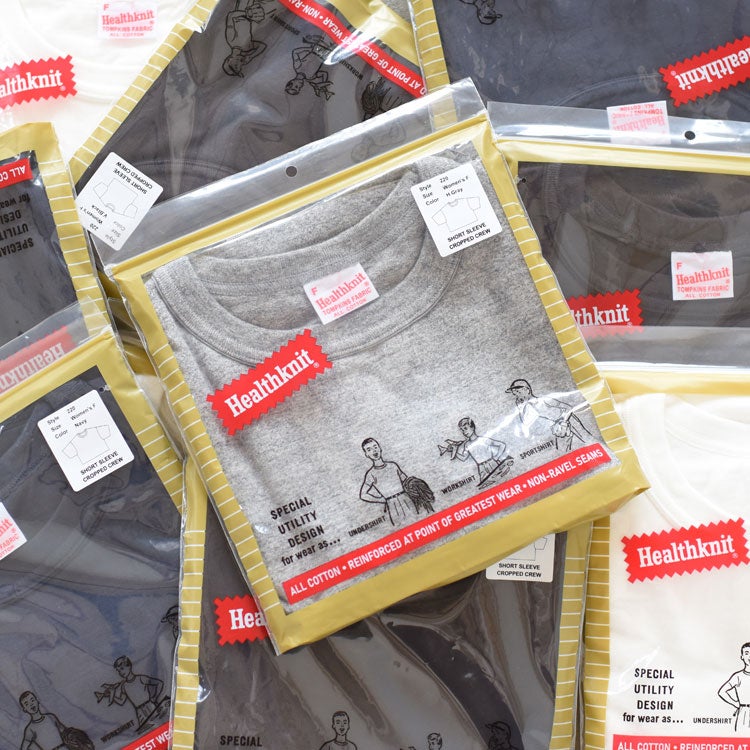 コットン トンプキンス ジャージー クロップド クルーネック 半袖 Tシャツ