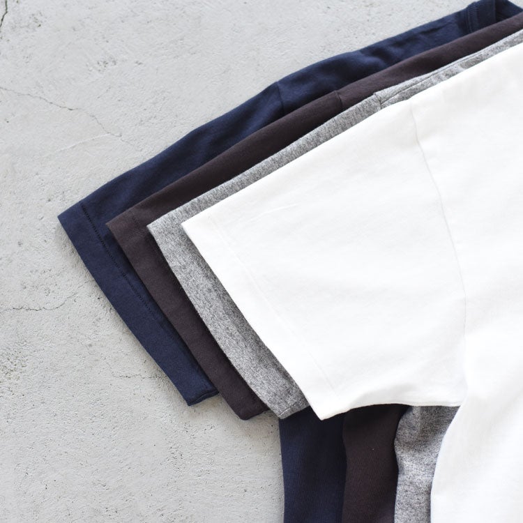 コットン トンプキンス ジャージー クロップド クルーネック 半袖 Tシャツ