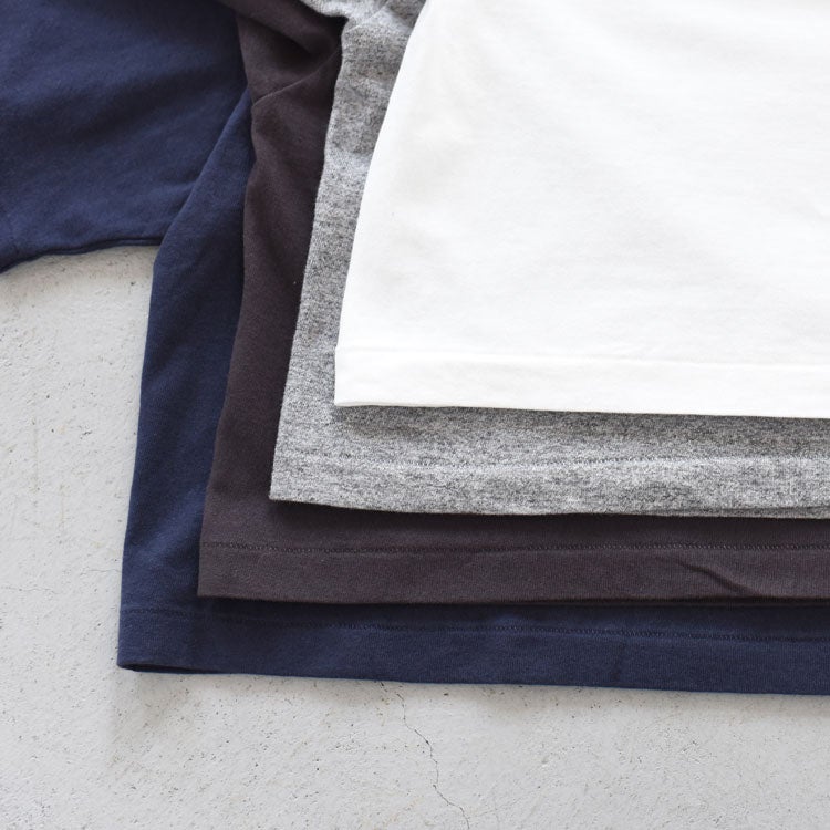 コットン トンプキンス ジャージー クロップド クルーネック 半袖 Tシャツ