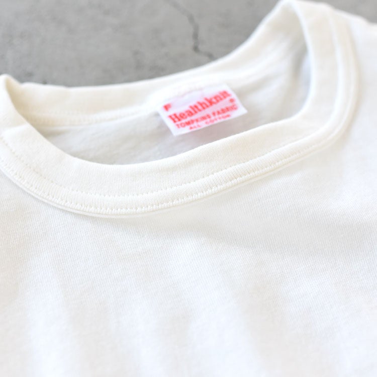 コットン トンプキンス ジャージー クロップド クルーネック 半袖 Tシャツ