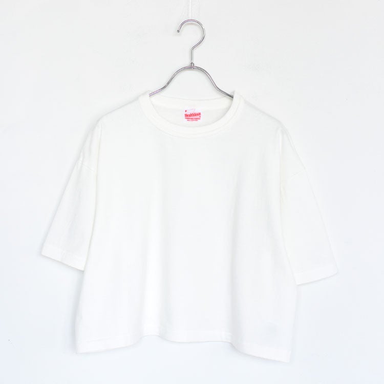 コットン トンプキンス ジャージー クロップド クルーネック 半袖 Tシャツ