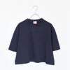 コットン トンプキンス ジャージー クロップド クルーネック 半袖 Tシャツ