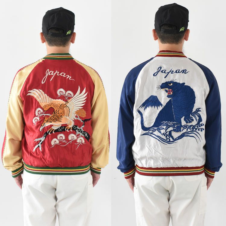 TAILOR TOYO ×GDC Acetate Souvenir Jacket