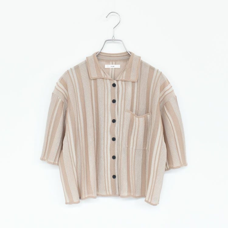Stripe Knit Shirts ストライプニットシャツ