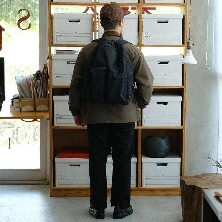 RECYCLED CORDURA POLYESTER BACK PACK(M)  リサイクルコーデュラポリエステル バックパック Mサイズ