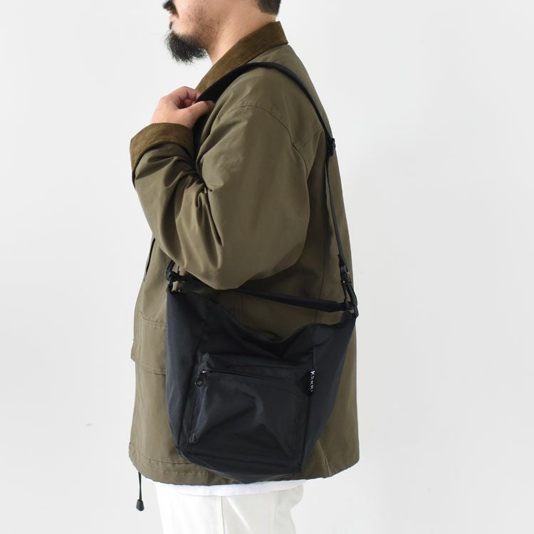 RECYCLED CORDURA POLYESTER 2WAY SHOULDER(S) リサイクルコーデュラポリエステル ショルダーバッグ Sサイズ