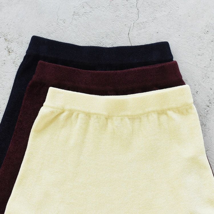 EX.SUPERFINE LAMBS WOOL & RAYON MOLE SKIRT エクストラスーパーファイン ラムウール＆レーヨンモールスカート