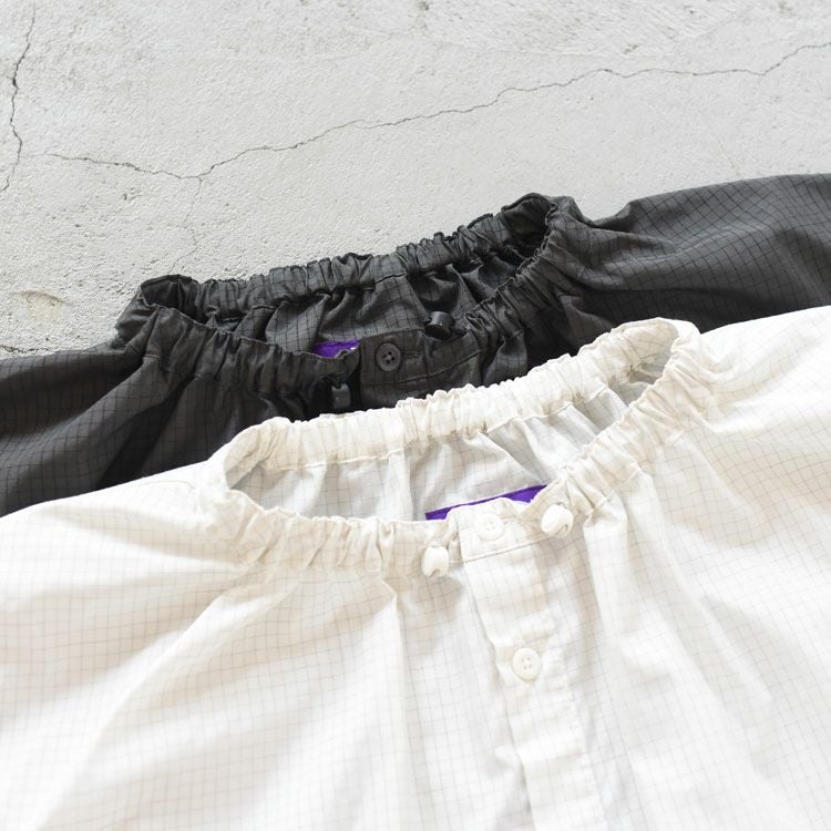 Graph Check Field Shirred Shirt グラフチェック フィールドシャーリングシャツ