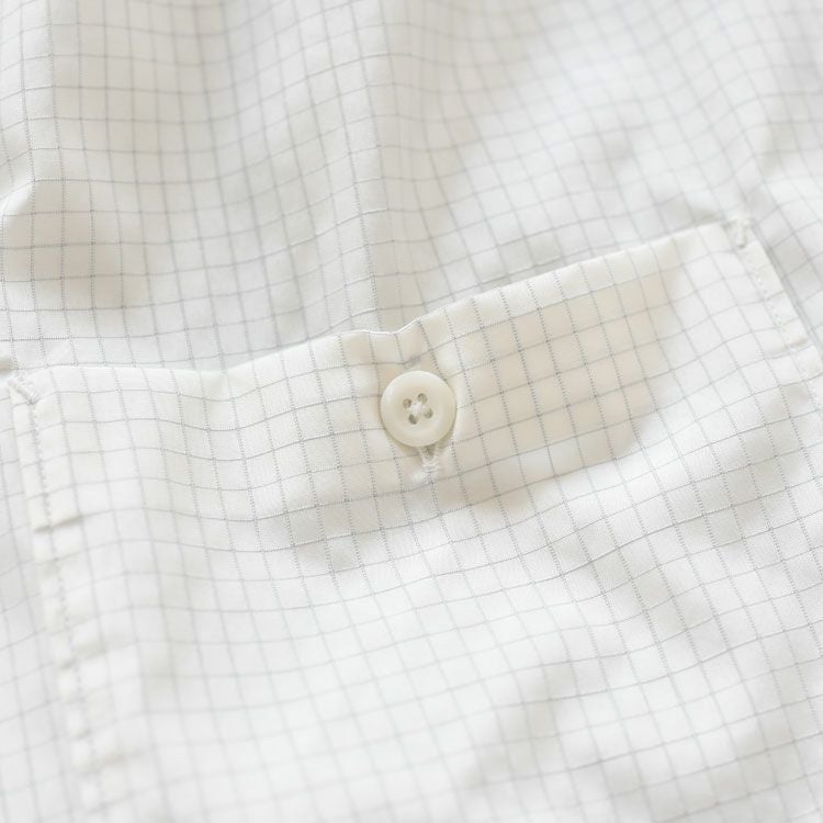 Graph Check Field Shirred Shirt グラフチェック フィールドシャーリングシャツ