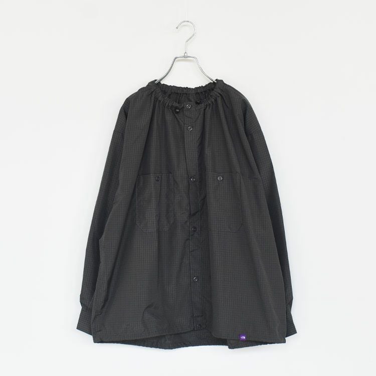 Graph Check Field Shirred Shirt グラフチェック フィールドシャーリングシャツ