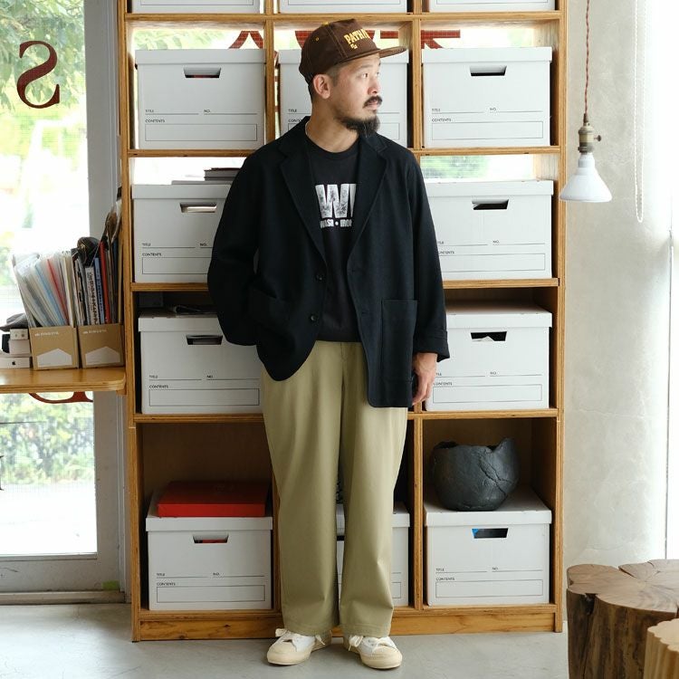 WIDE STRAIGHT TAPERD PANTS ワイドストレートテーパードパンツ