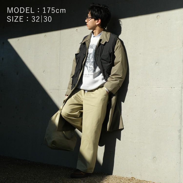 SALE 20％OFF】WIDE STRAIGHT TAPERD PANTS ワイドストレート