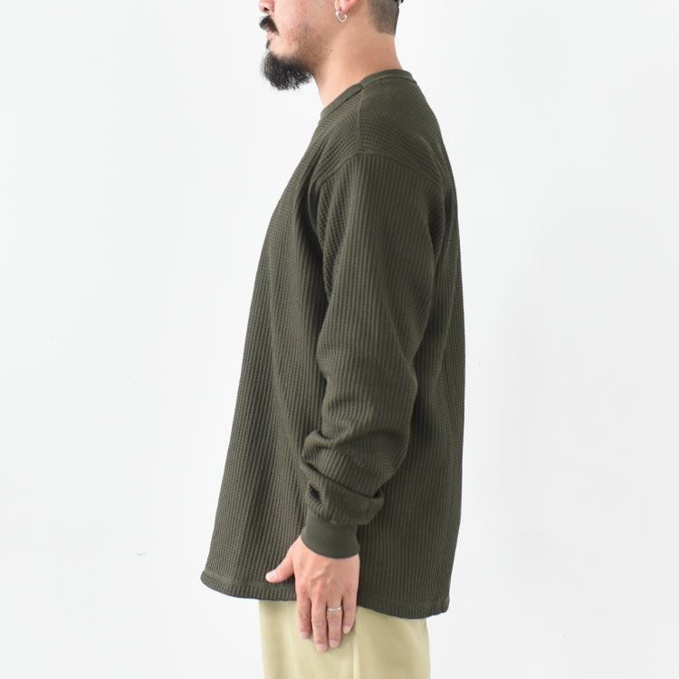 L/S WARM WAFFLE CREW ロングスリーブ ウォームワッフルクルー