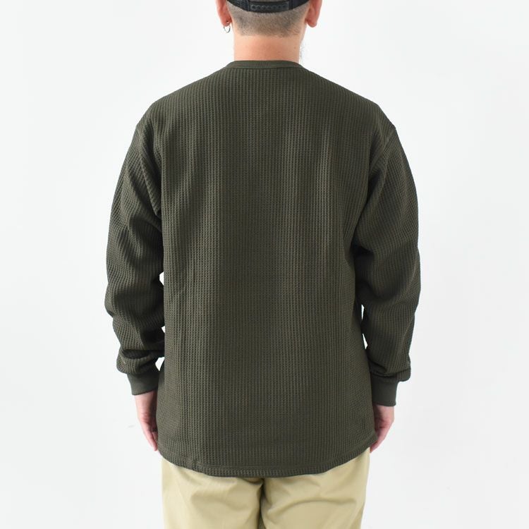 L/S WARM WAFFLE CREW ロングスリーブ ウォームワッフルクルー