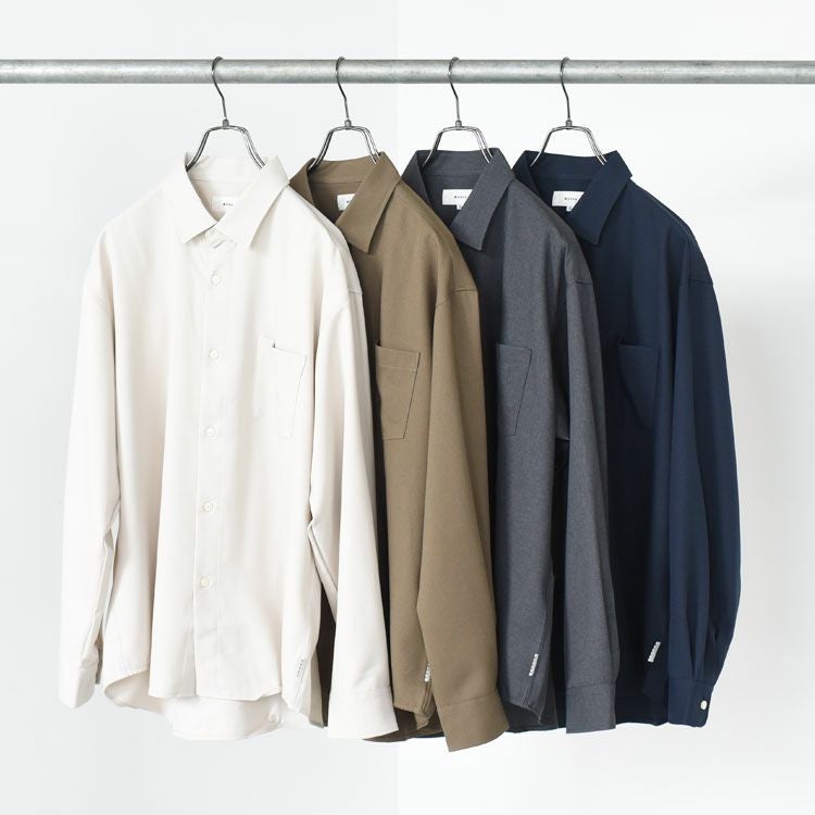 SOPHIE TWILL RG SHIRT ソフィーツイルレギュラーカラーシャツ