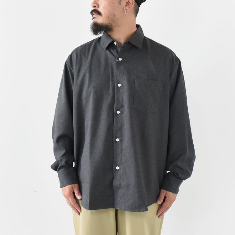 SOPHIE TWILL RG SHIRT ソフィーツイルレギュラーカラーシャツ