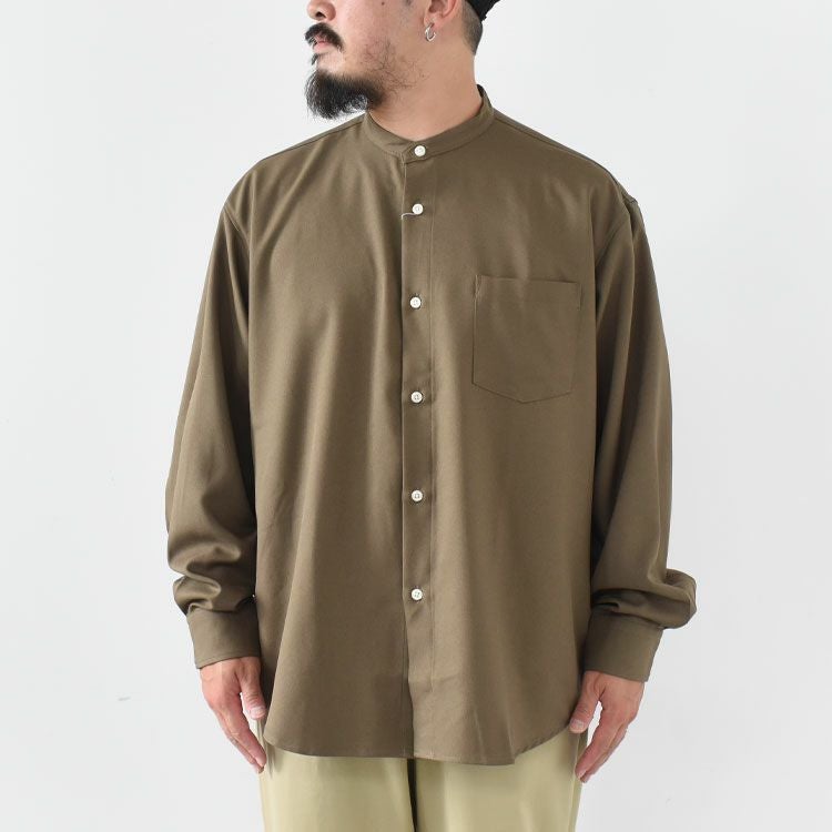 SOPHIE TWILL BAND SHIRT ソフィーツイルバンドカラーシャツ