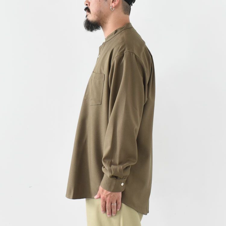 SOPHIE TWILL BAND SHIRT ソフィーツイルバンドカラーシャツ