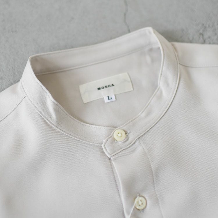 SOPHIE TWILL BAND SHIRT ソフィーツイルバンドカラーシャツ