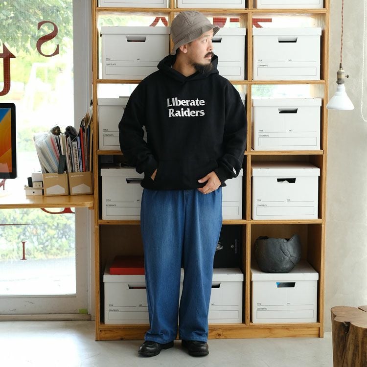 LR EMBROIDERY HOODIE エル アール エンブロイダリー フーディ