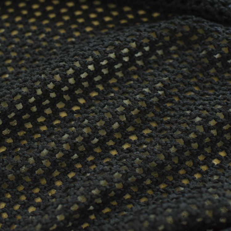 mesh crew neck P/O メッシュクルーネックプルオーバー