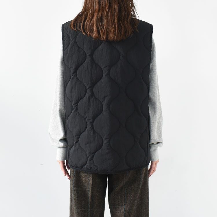 SALE 20％OFF】CHINA BUTTON QUILTED VEST チャイナボタン