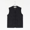 CHINA BUTTON QUILTED VEST チャイナボタン キルティングベスト