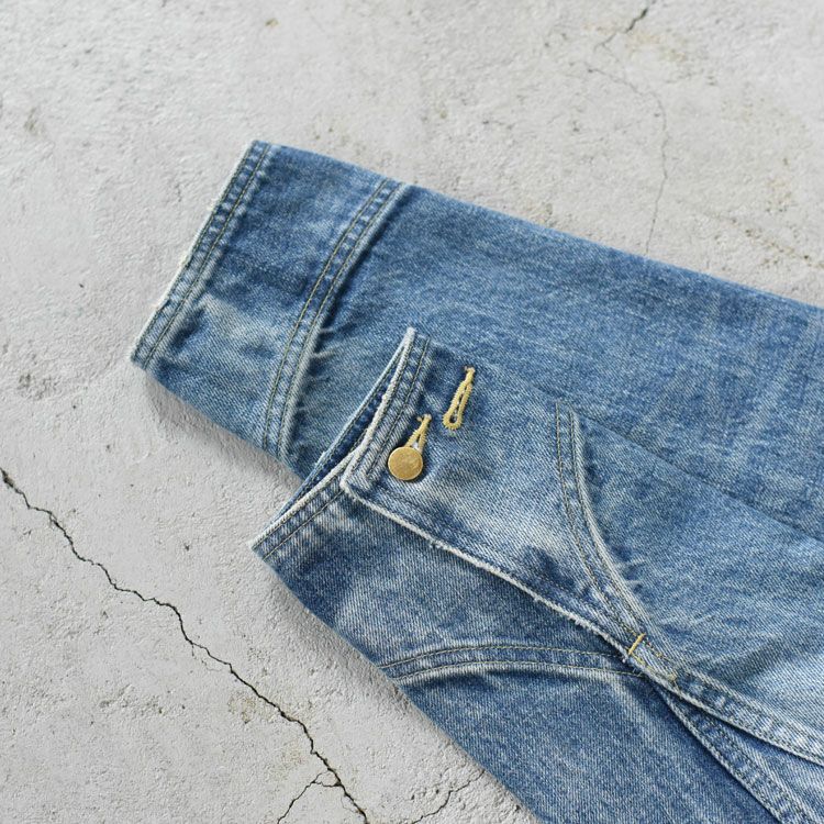 Organic Cotton 13.5Oz Selvedge Denim Coverall Jacket オーガニックコットン 13.5oz セルビッチデニム / カバーオールジャケット