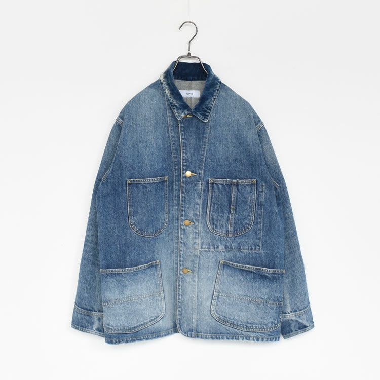 SALE 20％OFF】Organic Cotton 13.5Oz Selvedge Denim Coverall Jacket
