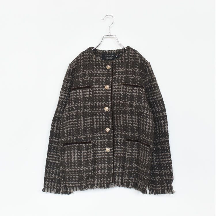 4POCKET KNIT FRINGE JACKET 4ポケット ニットフリンジジャケット