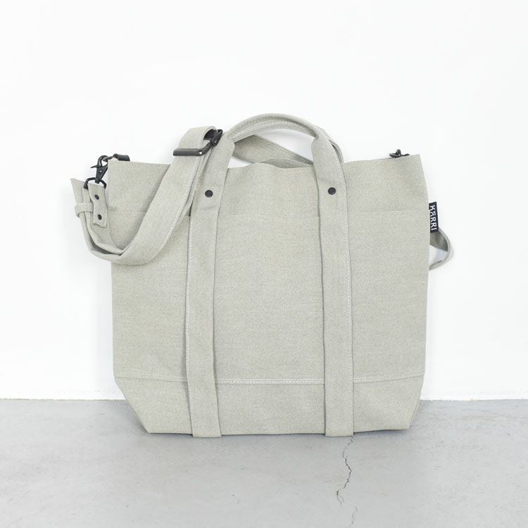RECYCLED POLYESTER 2WAY TOTE(M) リサイクルポリエステル 2ウェイトートバッグ