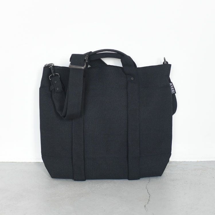RECYCLED POLYESTER 2WAY TOTE(M) リサイクルポリエステル 2ウェイトートバッグ