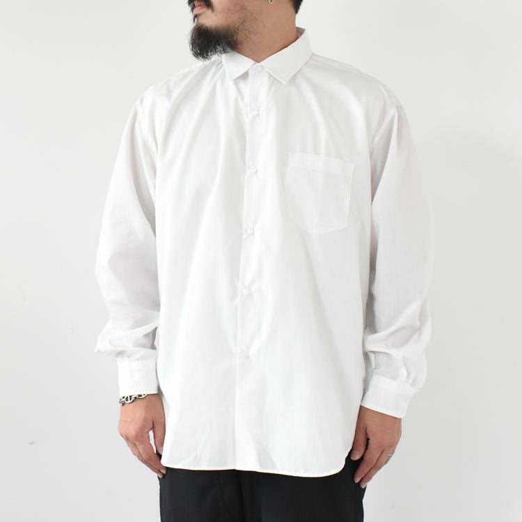 PC SNAP L/S SHIRT スナップロングスリーブシャツ 無地