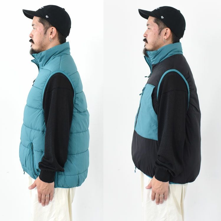 TECH REVERSIBLE CLIMBERS PUFF VEST テック リバーシブルクライマーズ
