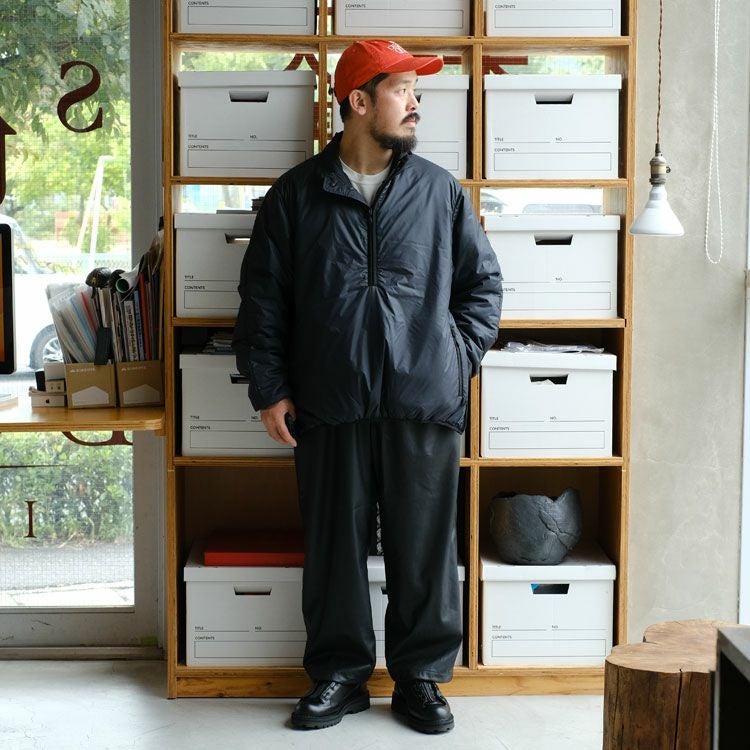 TECH REVERSIBLE PULLOVER PUFF JACKET テックリバーシブルプル