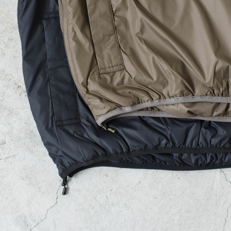 TECH REVERSIBLE PULLOVER PUFF JACKET テックリバーシブルプル