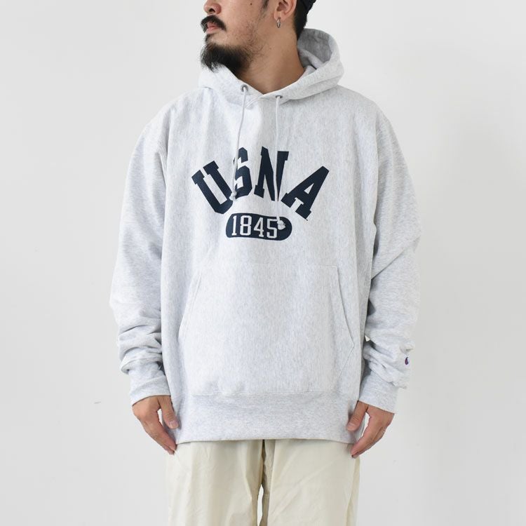AUBERGE オーベルジュREVERSE FOODIE/リバースフーディー40 U.S.N.A. CHAMPION REVERSE WEAVE HOODIE リバースウィーブフーディー