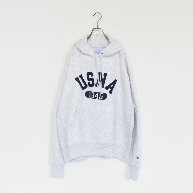 U.S.N.A. CHAMPION REVERSE WEAVE HOODIE リバースウィーブフーディー