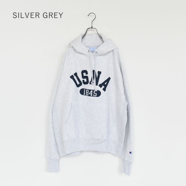 U.S.N.A. CHAMPION REVERSE WEAVE HOODIE リバースウィーブフーディー