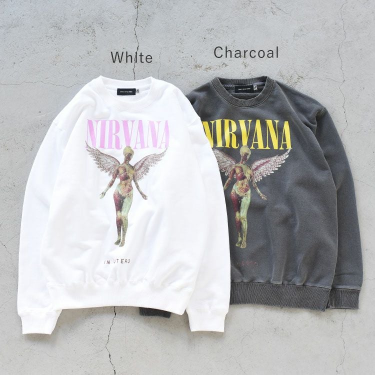 SALE 20％OFF】IN UTERO SWEAT イン・ユーテロスウェット/25NVN203W