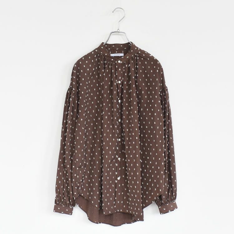 NYLON DOT JACQUARD AMICAL SHT ナイロンドット ジャカード アミカルシャツ